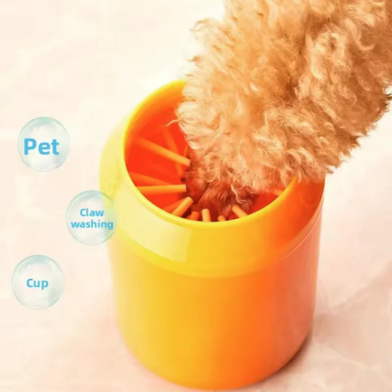 Dog Paw Cleaner Cup — Portable Silicone Paw Washer