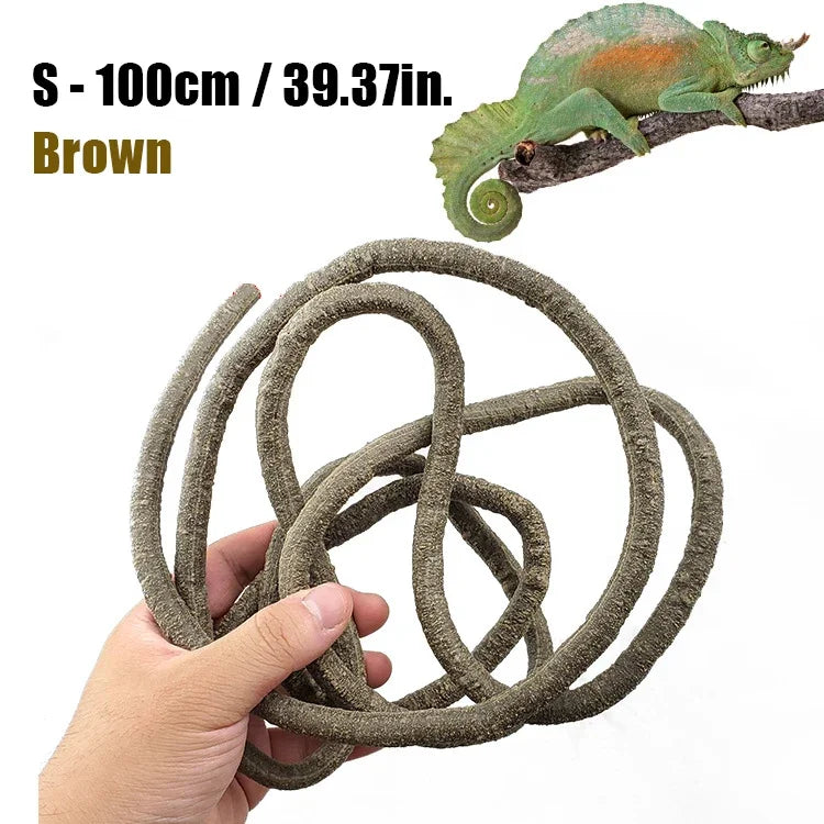 Reptile Bendable Climbing Vine Terrarium Decor