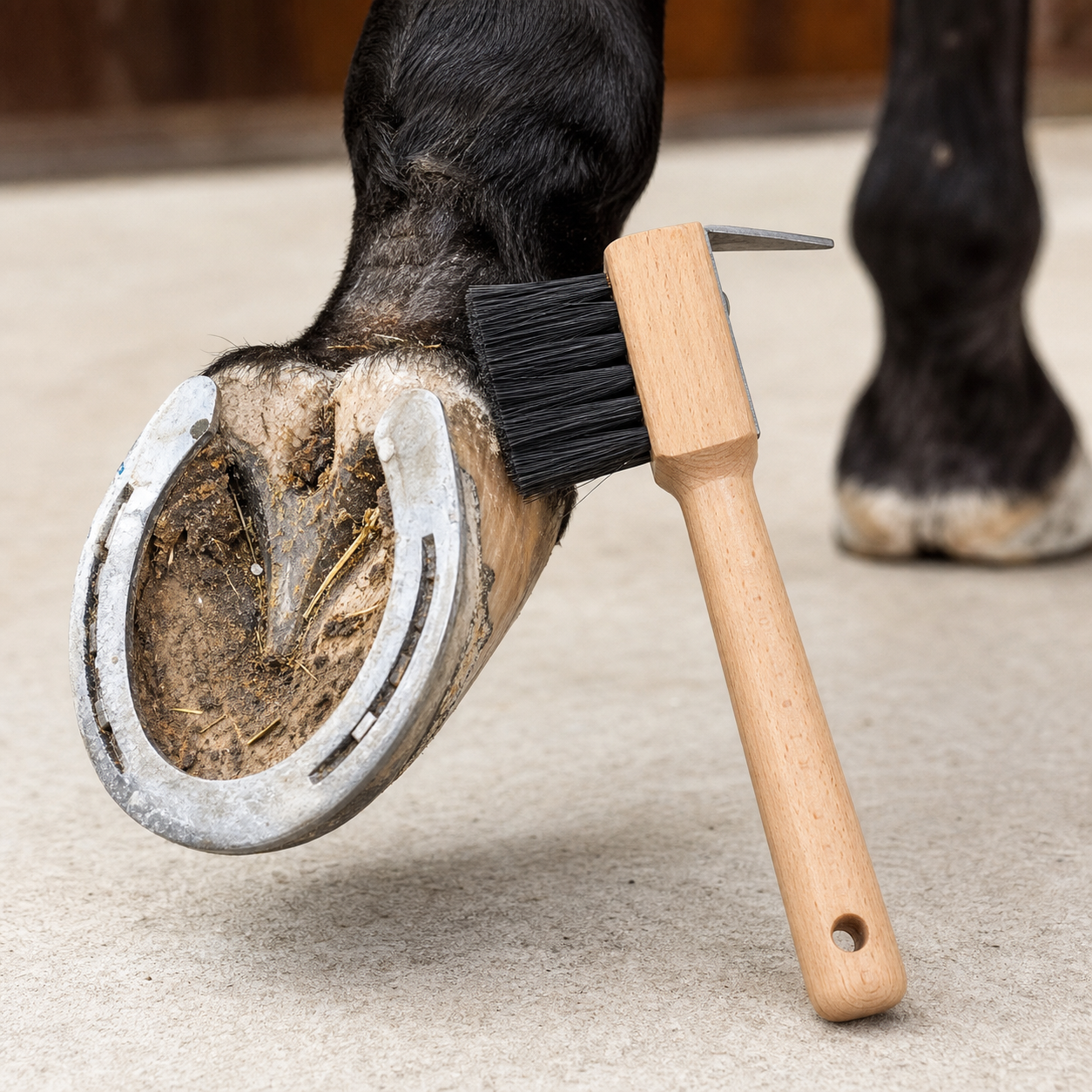 Horse Hoof Pick — Multipurpose Grooming Tool