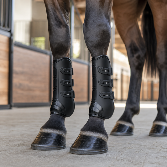Horse Leg Protection Boots — Adjustable Tendon Guard