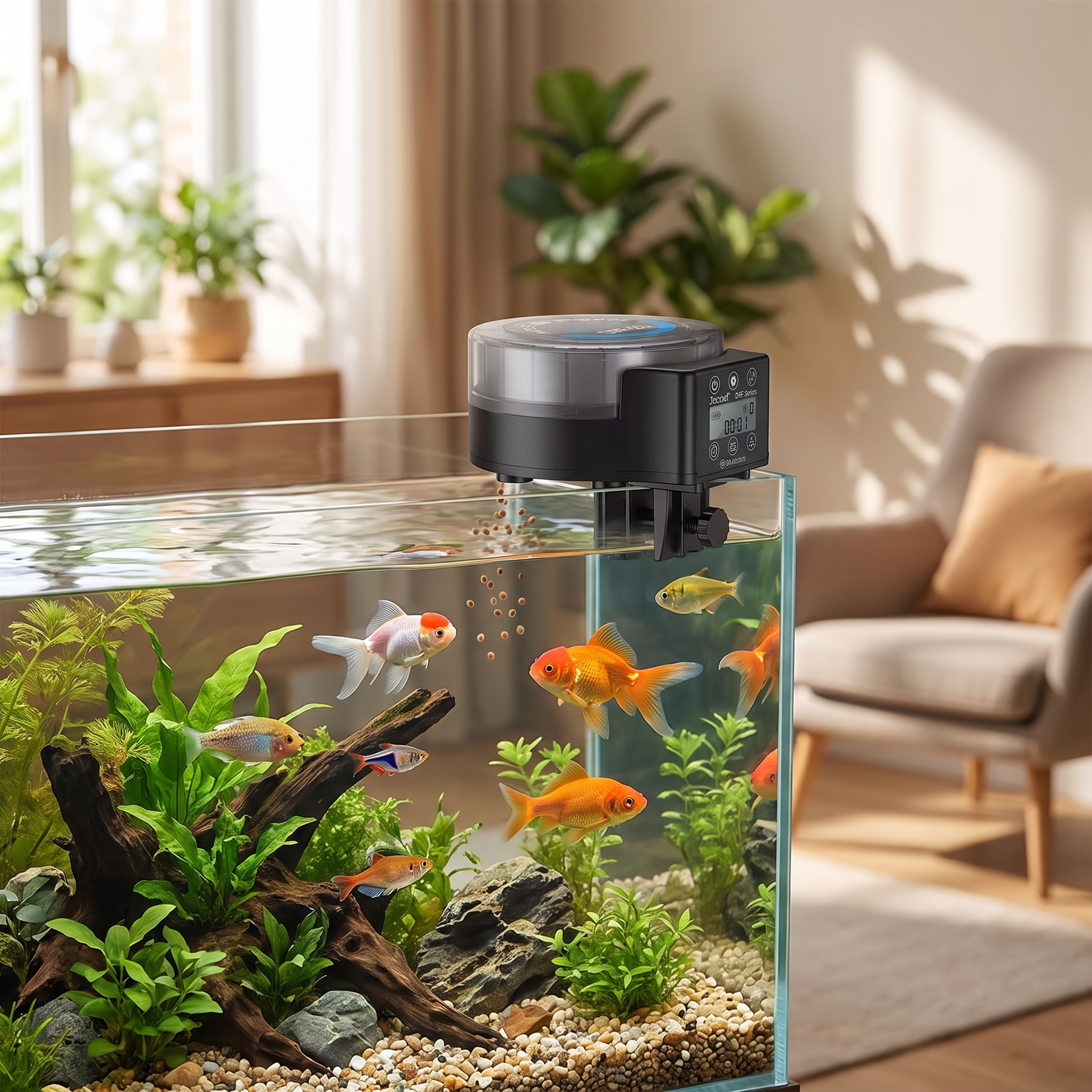 Jebao Bluetooth Smart Fish Feeder
