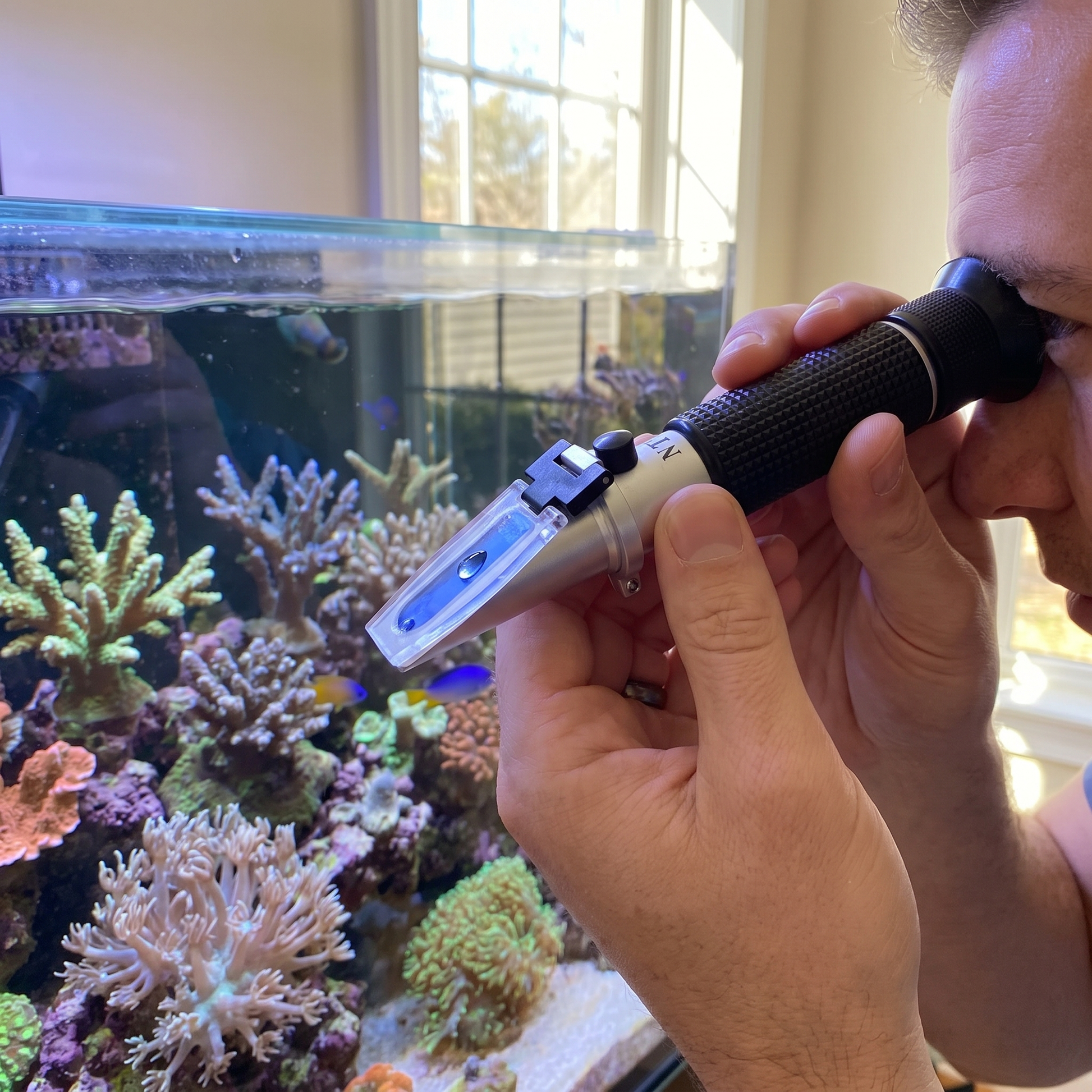 Saltwater Salinity Refractometer with ATC